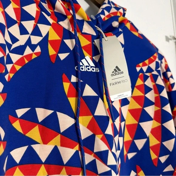 ❌ SOLD❌ Adidas x Farm Rio hoodie with tag - Picture 4 of 12
